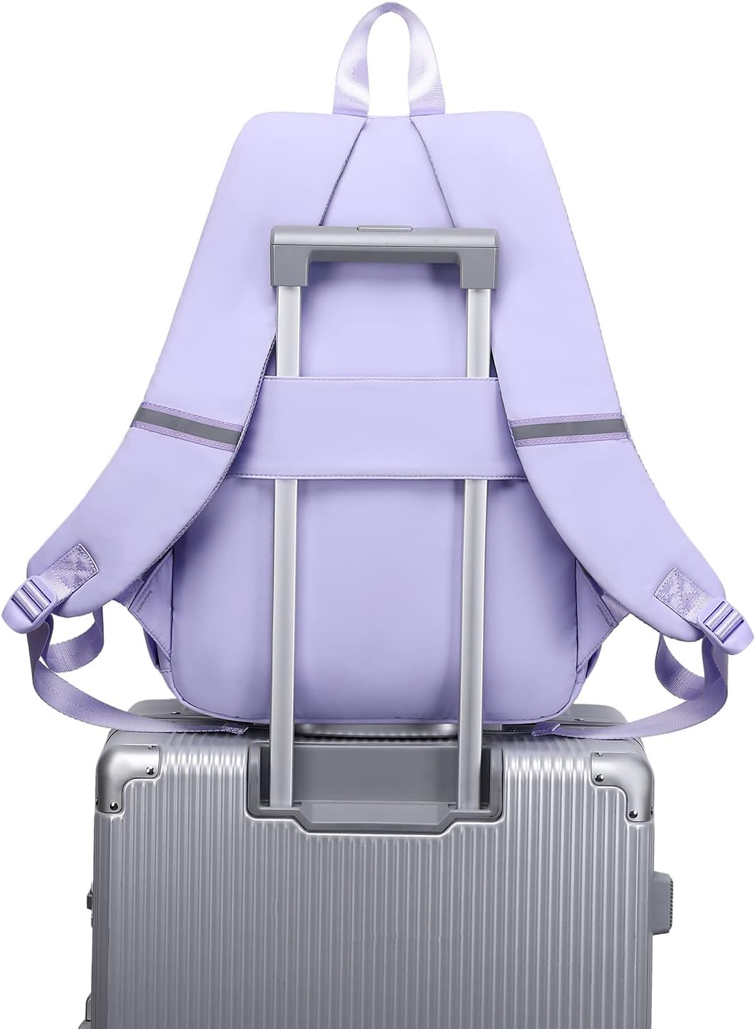 abshoo Big Student Laptop Backpack For College Women Middle High School Teen Girls Bookbag Travel Daypack (Purple)
