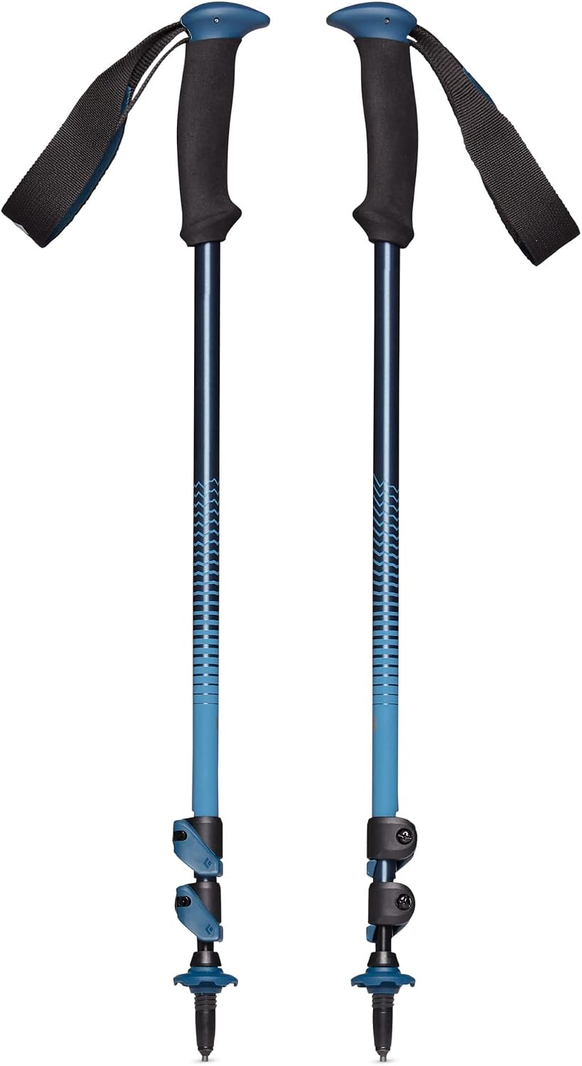 BLACK DIAMOND Trail Back Durable Aluminum Trekking Poles Adjustable, Hiking