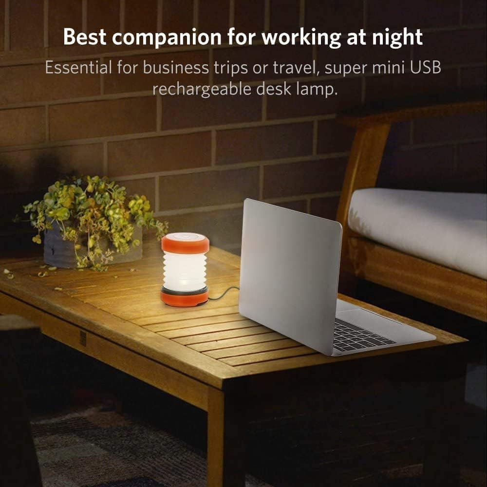 THORFIRE Hand Crank Camping Lantern 4 Pack,2-in-1 Collapsible LED Light