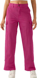 Women's Lightweight Hiking Work Cargo Pants with 5 Pockets Outdoor