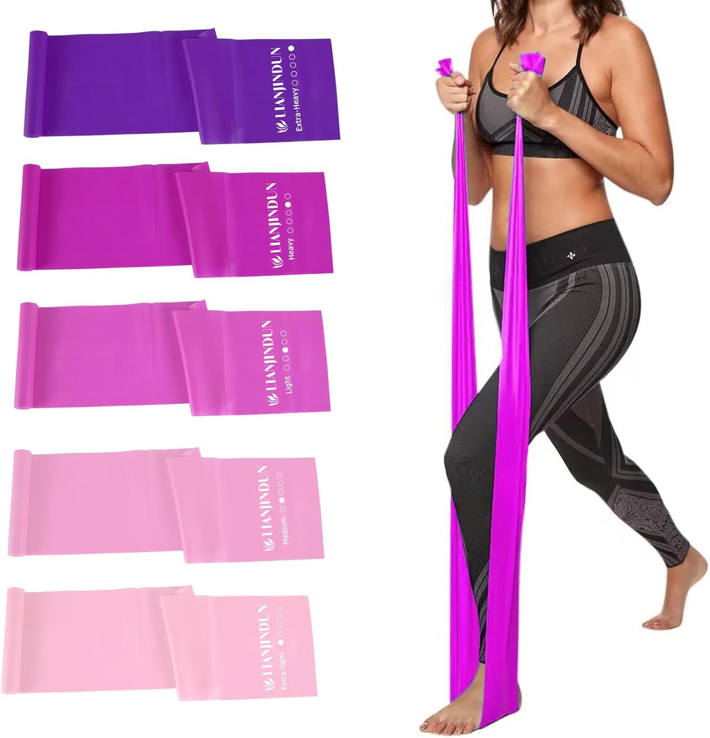 Resistance Bands for Working Out, Physical Therapy, Exercise, Pilates, Yoga