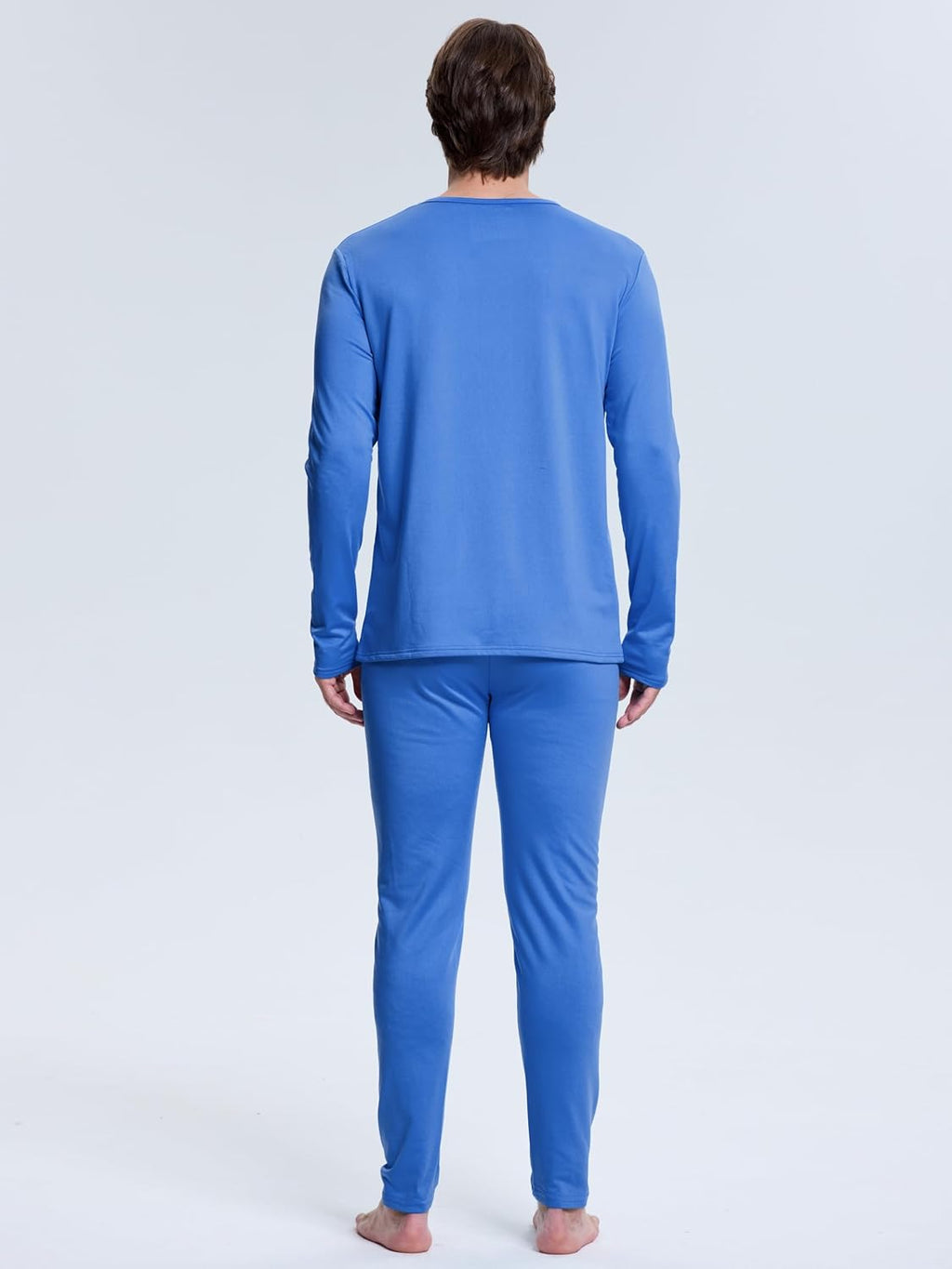 Thermal Underwear for Men Fleece Lined Long Johns for Mens Winter