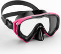 VegoVia Adult Swim Goggles with Nose Cover HD Glasses Wide View