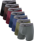 BAMBOO COOL Men's Cooling Underwear Ultra Soft Breathable Boxer Briefs Pack