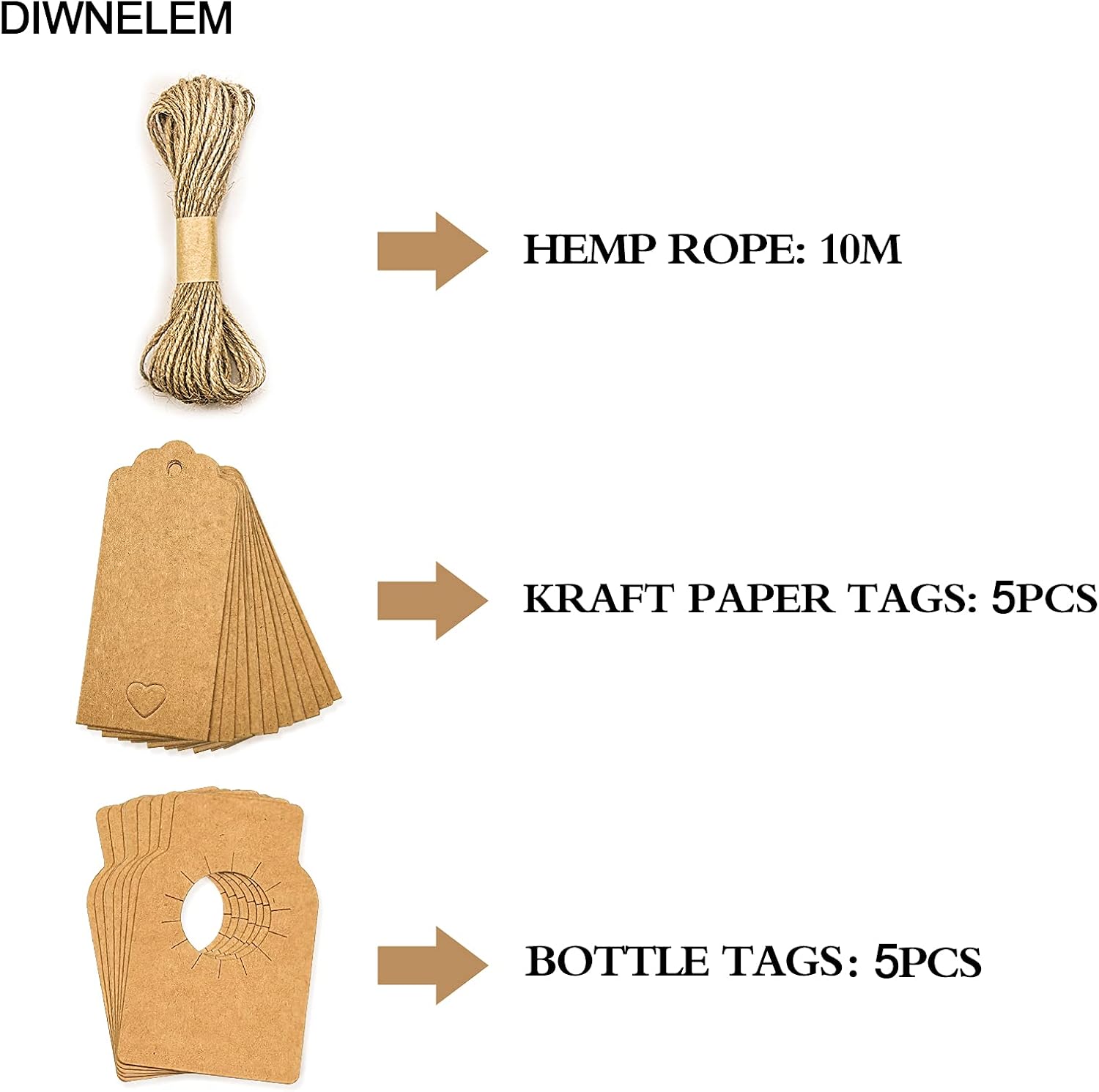 DIWNELEM 2 Pack Burlap Wine Gift Bags with Two Window Double Window Two Bottles Burlap Jute Wine Bottle Bag for Wedding, Party Favors, Christmas, Holiday and Wine Tasting Party