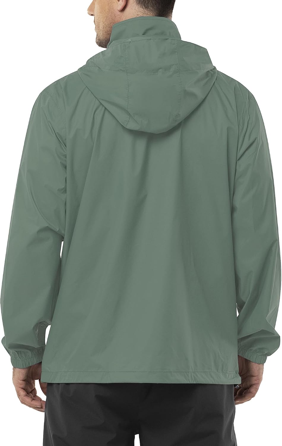Outdoor Ventures Men's Rain Jacket Waterproof Lightweight Packable Raincoat