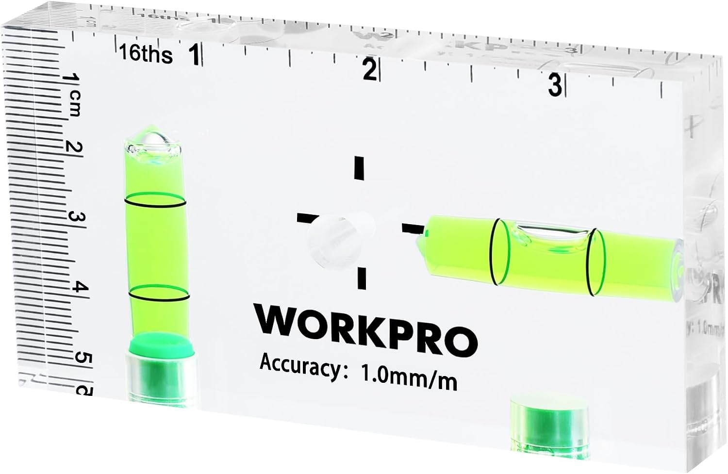 WORKPRO 3-3/4 Inch Mini Magnetic Pocket Level Tool