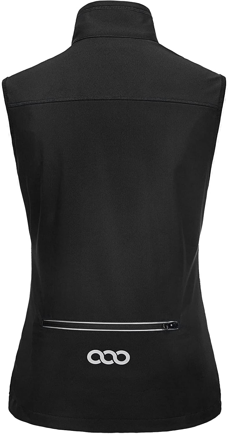 33,000ft Women's Lightweight Running Vest with 6 Pockets for Travel Golf