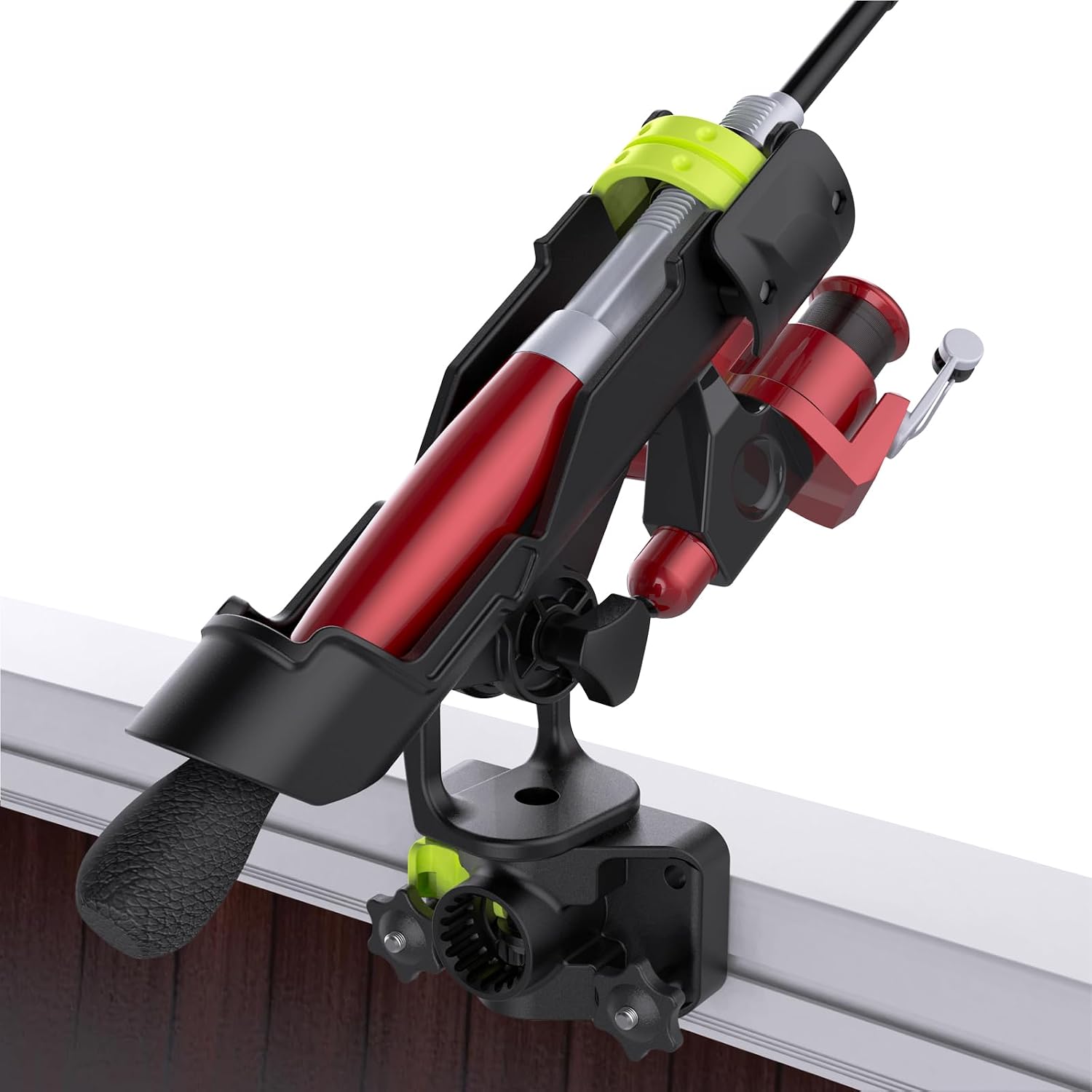 Combo Mount Fishing Rod Holders - 360 Degree Adjustable Boat Rod Rack