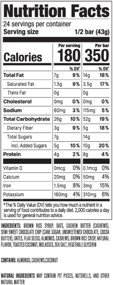 PROBAR MEAL Bar – Plant Based Meal Replacement Bar with Whole Food Ingredients, Oats, Nuts & Seeds, Vegan, Gluten Free, Non-GMO Nutrition Bar for Breakfast, Travel & On-the-Go Energy (Chocolate Coconut, 12 Count)