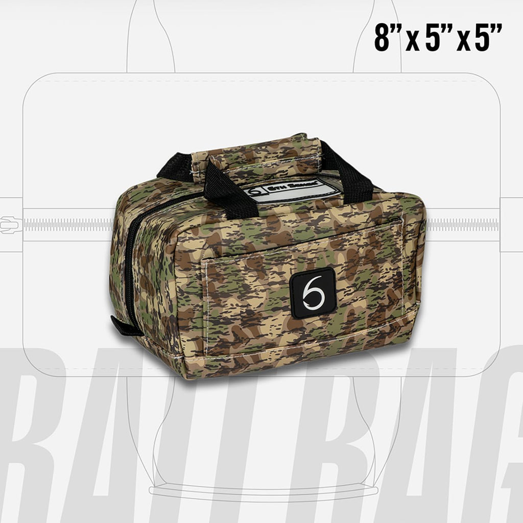 6th Sense – Bait Bag Fishing Tackle Storage Organizer, Water-Resistant Bag