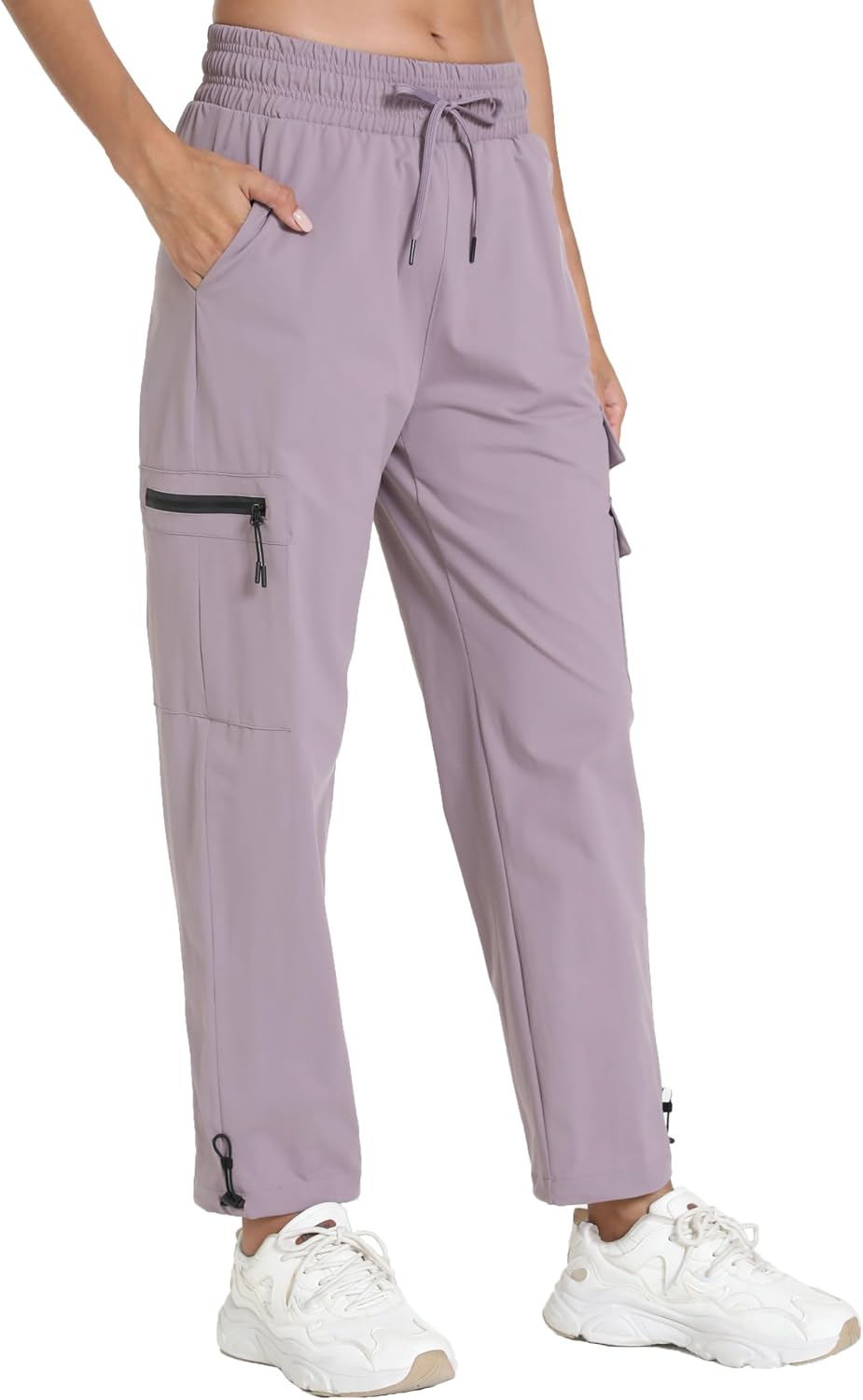 Rrosseyz Women's Hiking Pants with Pockets Lightweight Water Resistant