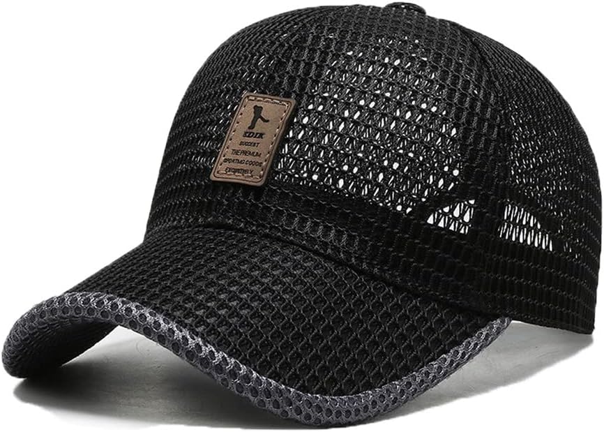 FASHIXD Summer Mesh Baseball Cap for Men Women Golf Trucker Hats