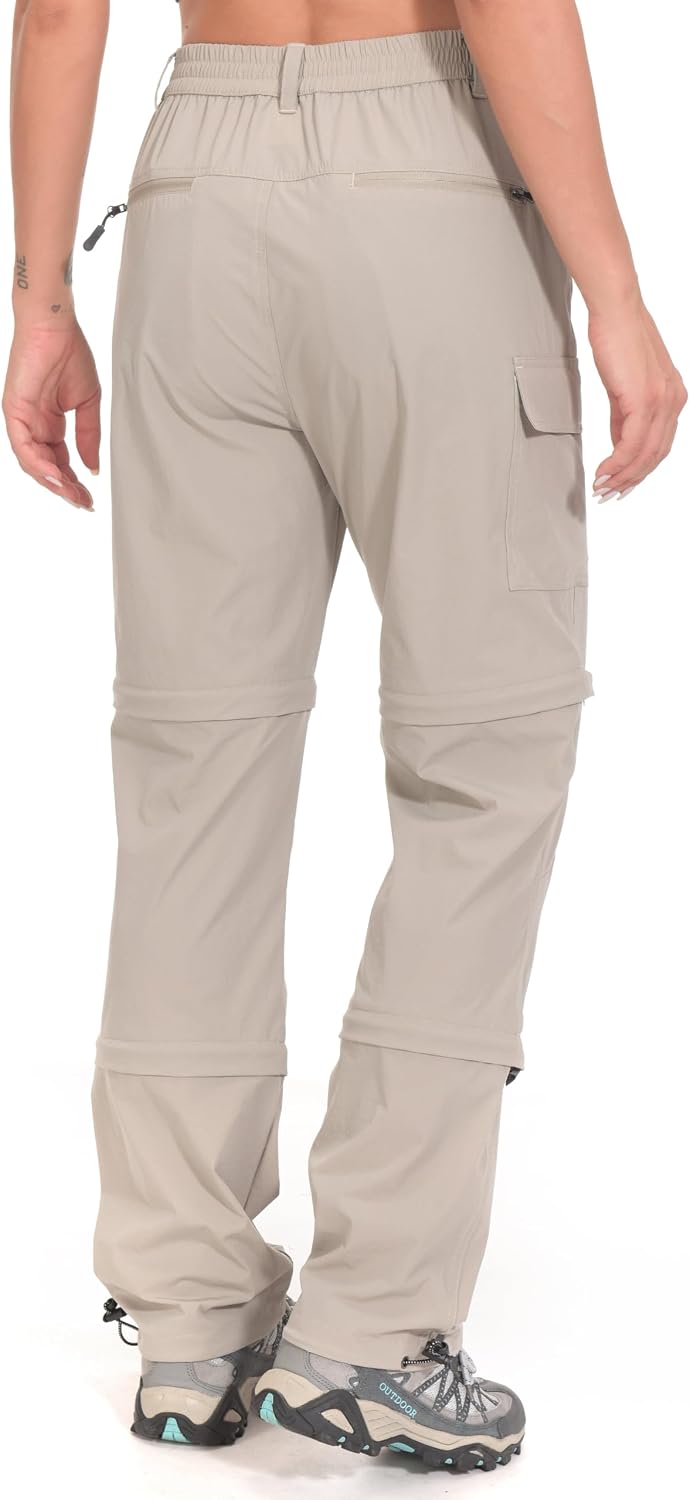 Little Donkey Andy Women's Convertible Pants, 3 in 1 Zip Off Hiking Pants