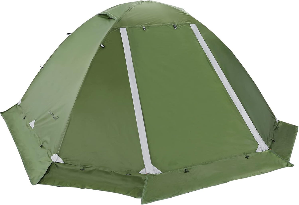 Clostnature 4 Season Backpacking Tent - 1/2 Person Cold Weather Winter Tent
