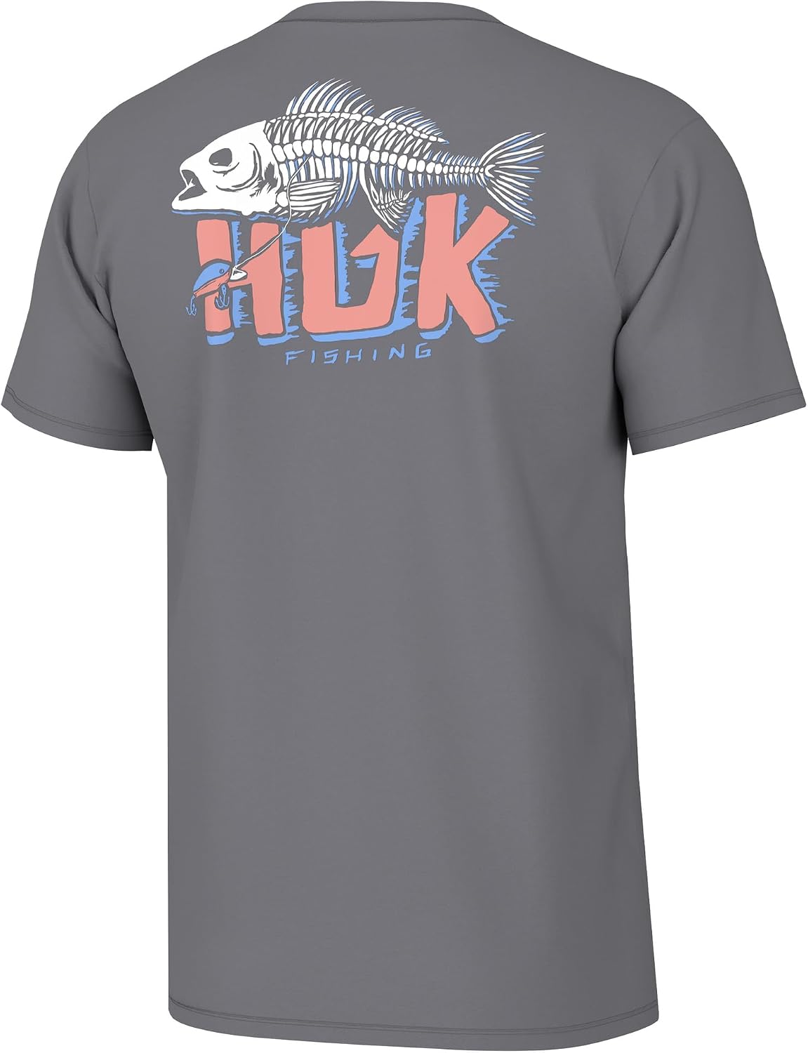 HUK Mens Fishing Graphic Tee, Performance Short Sleeve, Quick-Dry