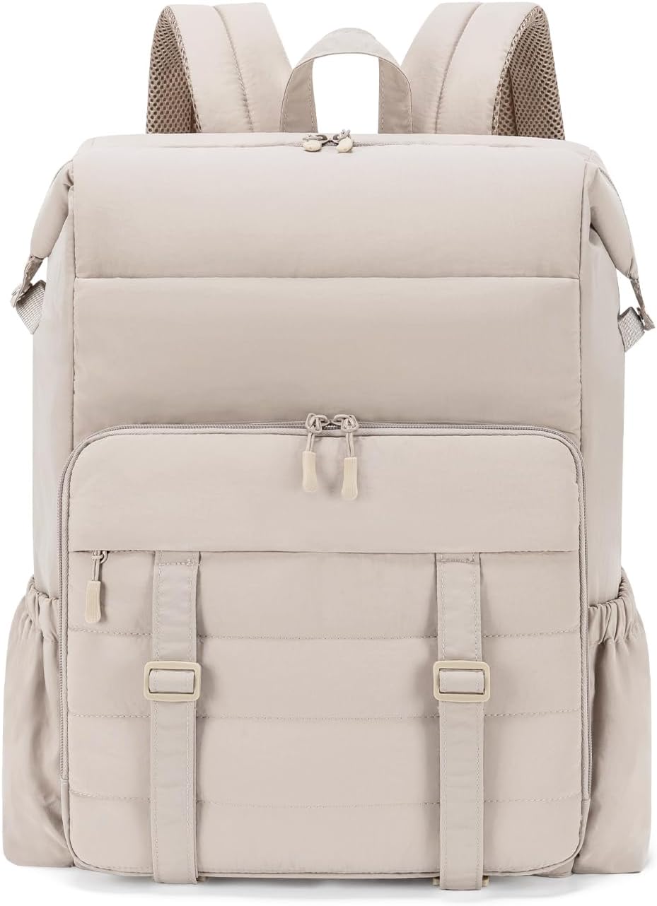 Backpack Cooler 40 Cans Puffer Soft Cooler with Laptop Compartment
