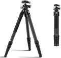 SIRUI 50"/127cm Carbon Fiber Travel Tripod with Quick Release Plate