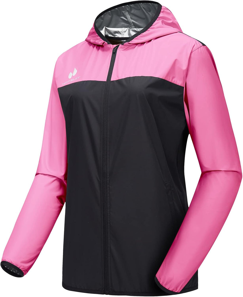 HOTSUIT Sauna Suit for Women Weight Loss Sweat Suits Sauna Jacket Pant Machine Washable Anti Rip for Gym Workout Exercise