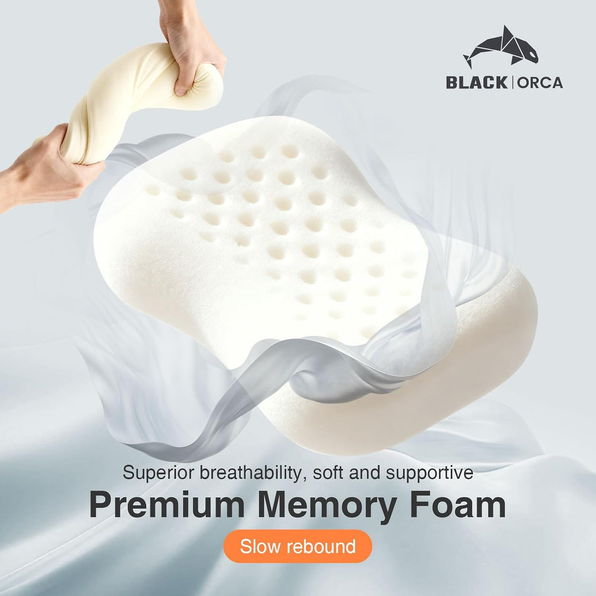 Memory Foam Camping Pillow for Backpacking and Travel,Camping Pillow