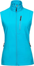 33,000ft Women's Lightweight Running Vest with 6 Pockets for Travel Golf