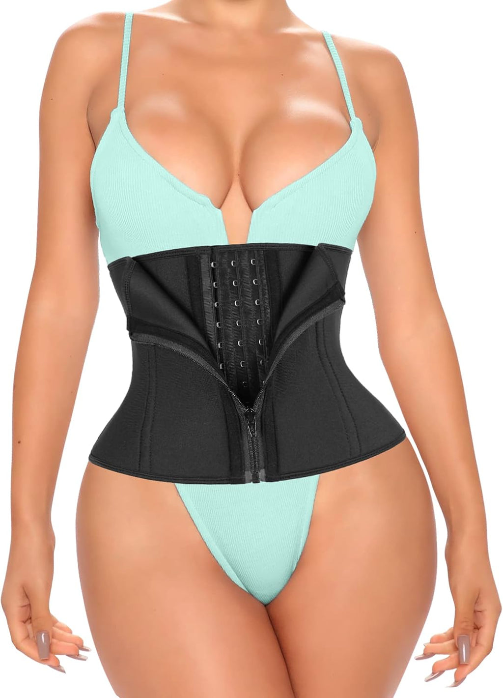 Short Torso Waist Trainer for Women Faja Body Shaper