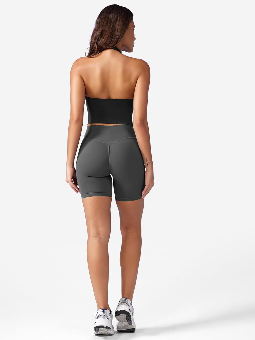 YEOREO CoreFlex Women's Halter Crop Tank Top