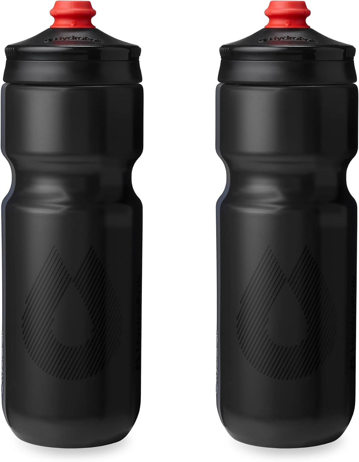 HydraPak Breakaway Surge Lightweight Bike Water Bottle (25oz, Charcoal)