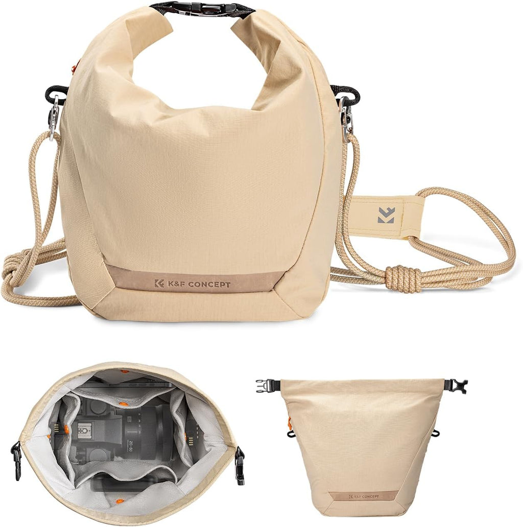 K&F CONCEPT Camera Sling Bag Small Compact Case