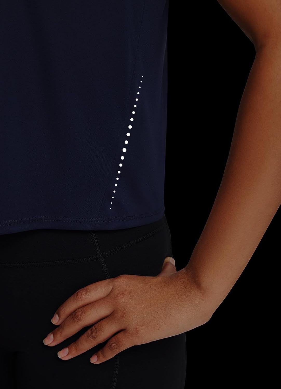 baleaf Women's Athletic Running Shirts Short Sleeve Crop Tops