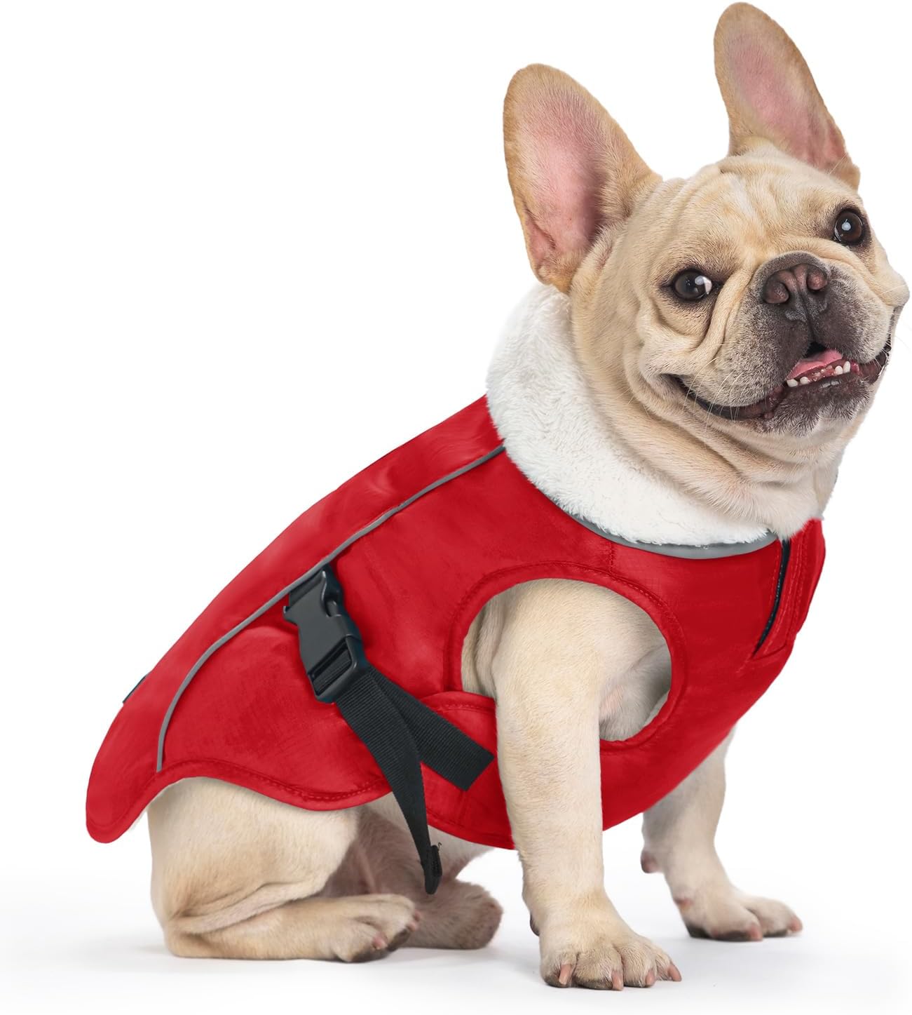 EMUST Dog Winter Coat, Waterproof Fleece Dog Jacket Winter for Small Dogs