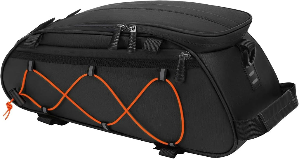 MOSISO Bike Rack Bag Bicycle Bike Trunk Cooler Storage Handbag, Black