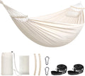 Chihee Cotton Hammock 8.9x4.9ft Holds Up to 660lbs Prevents Side-Tipping