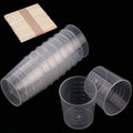 300 Pack 1oz/30ml Plastic Graduated Cups