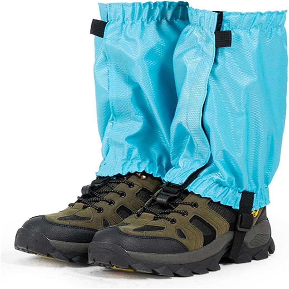 Ankle Gaiters,Lightweight Adjustable Leg Gaiters for Men Women, Waterproof Hiking Gaiters for Snow,Trail Running,Hiking,Hunting,Walking,Skiing