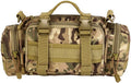Utility 3P Military Tactical Duffle Waist Bags MOLLE Assault Shoulder Backpack Multifunction EDC Pouches Heavy Duty Fanny Packs (CP camouflage)