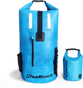Waterproof Backpack, 35L Dry Bag for kayaking, Hiking, Travel, Camping,Fishing & Paddle Boarding with 2L dry bag for Men &Women