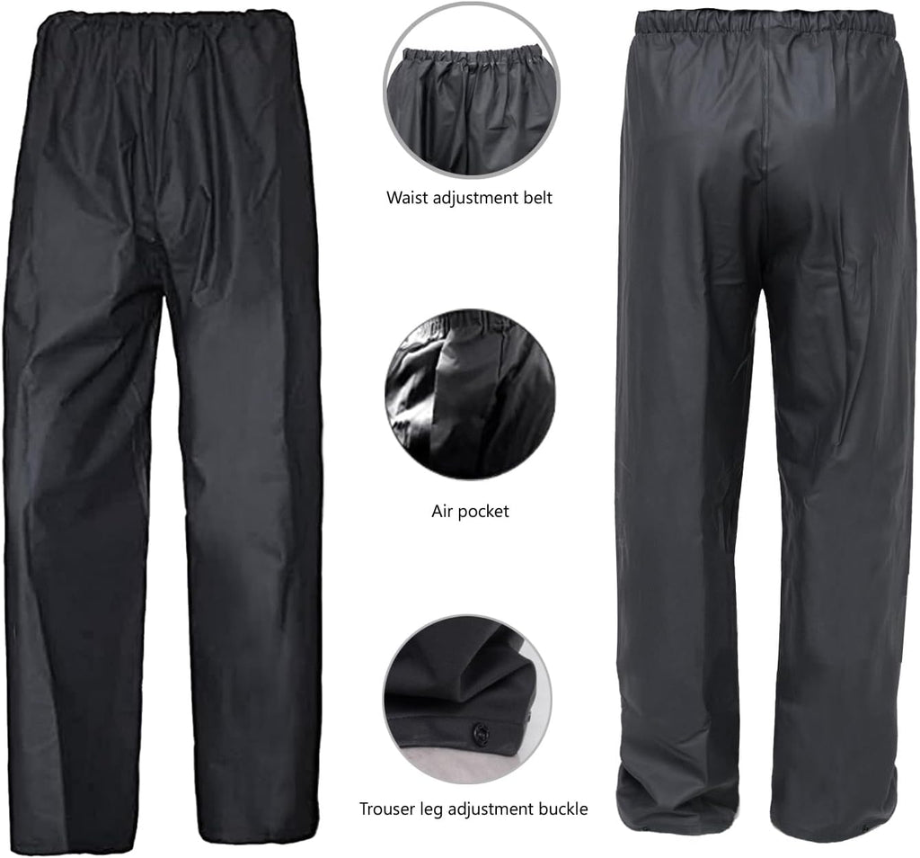 Rain Suits for Men Women Waterproof Work Lightweight Rainwear Rain Coat Rain Gear