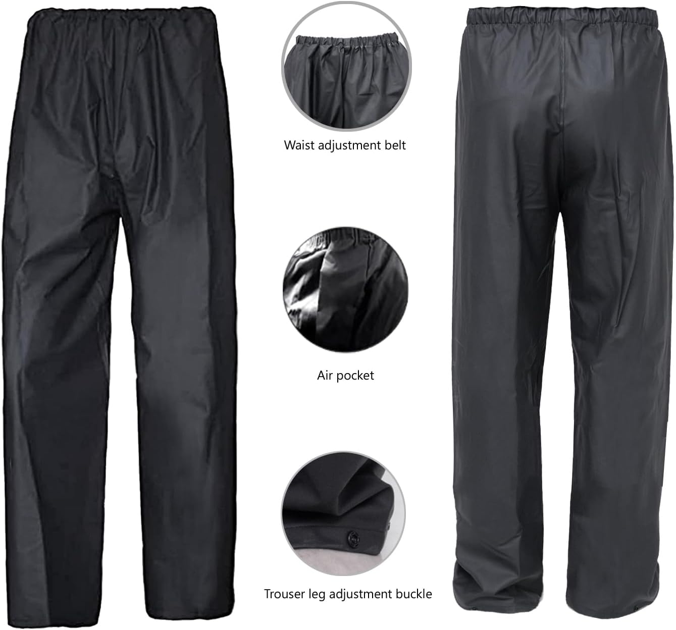 Rain Suits for Men Women Waterproof Work Lightweight Rainwear Rain Coat Rain Gear