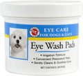 Miracle Care Eye Wash Pads for Dogs and Cats, 90 Pre-Soaked Wipes