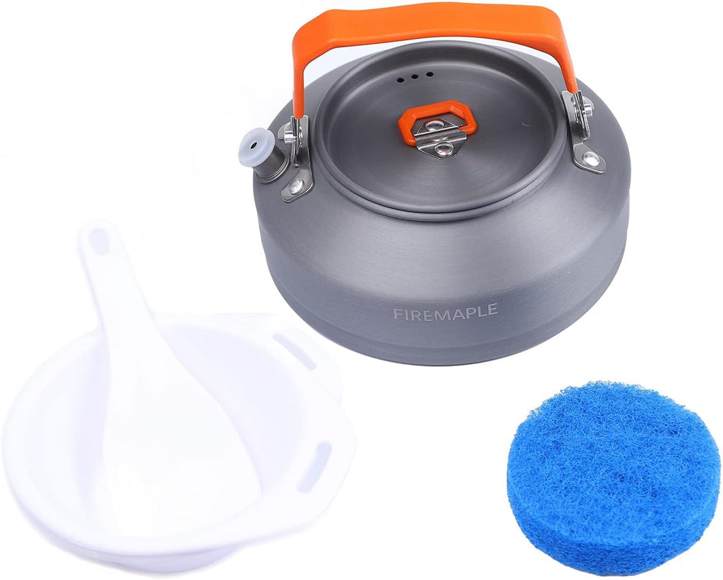 Fire-Maple Feast Outdoor Camping Cookware, Pot and Pan Set Stackable Kit