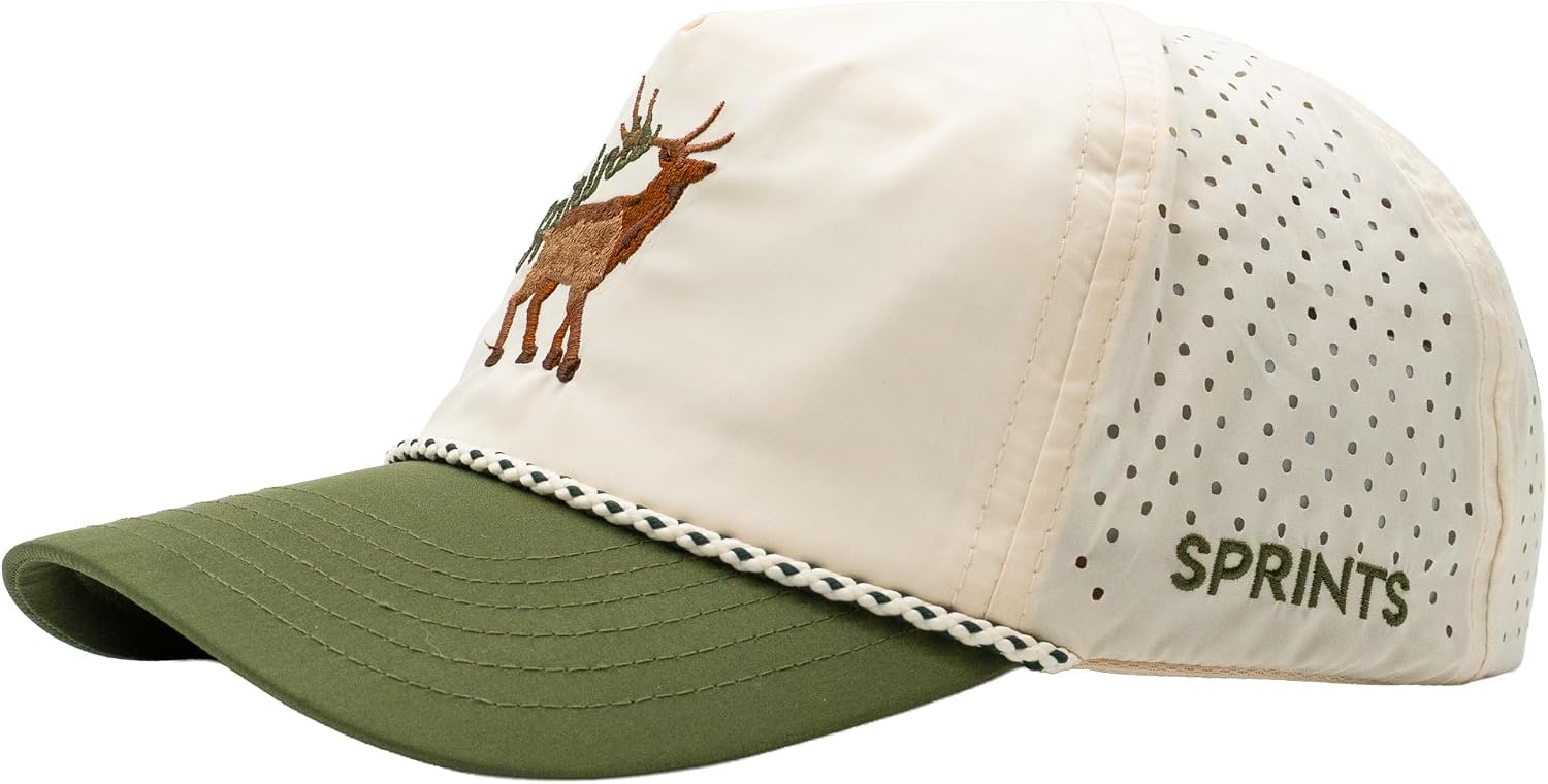 Sprints Semi-Structured EZ Rope Snapback | Lightweight, Quick Dry, Sport Hat, One Size, Unisex