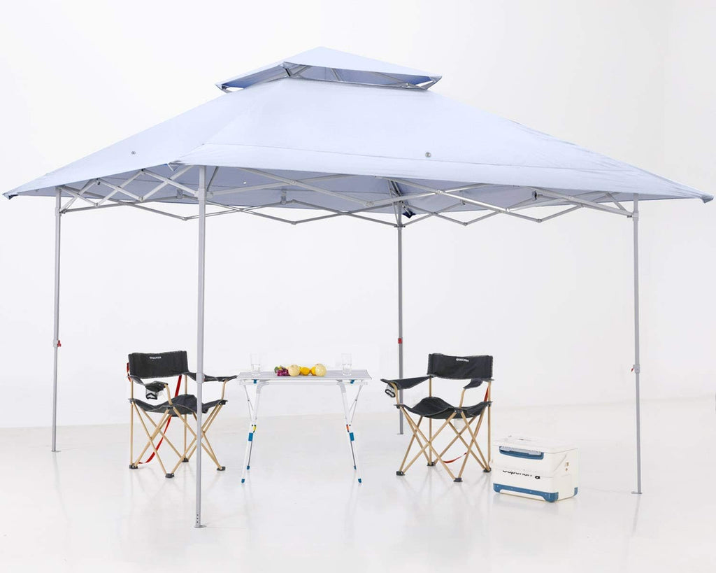 ABCCANOPY 13x13 Instant Pop Up Canopy Tent, Double Vented Top, White