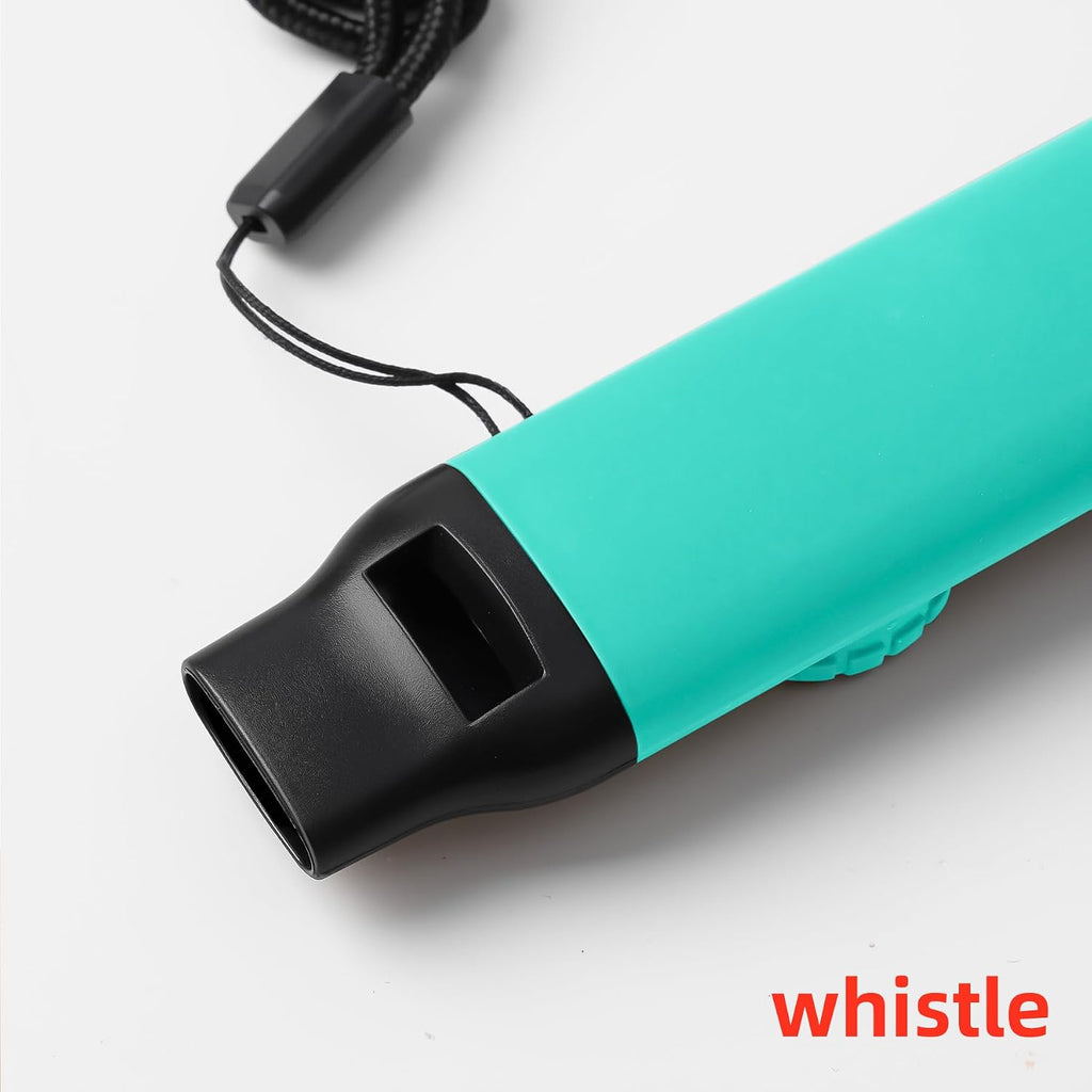 Emergency Survival Safety Whistle，Whistle for Kids with Lanyard,Compass,Thermometer,Ideal for Kayaking, Boating, Hiking, Camping, Climbing