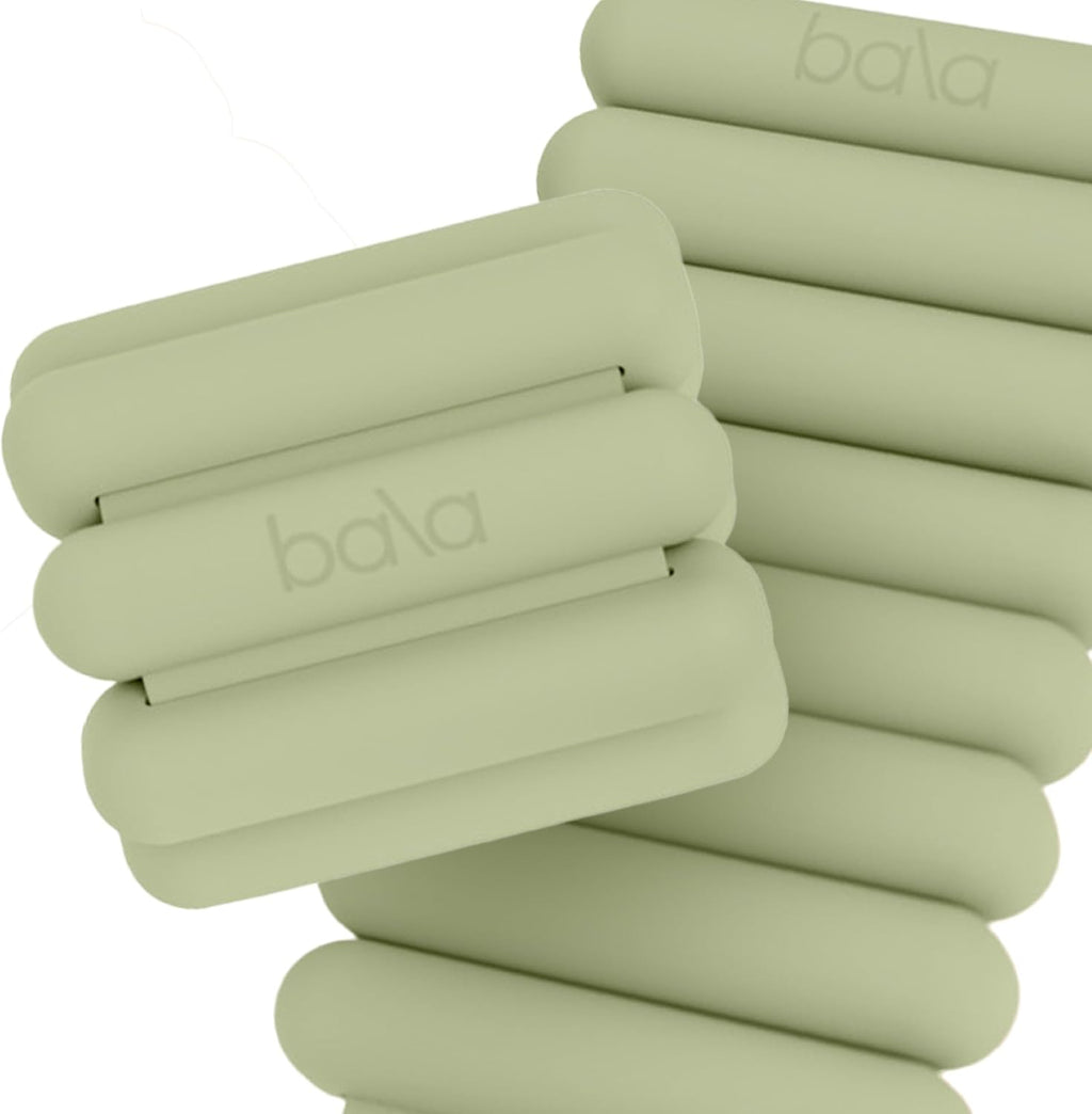 Bala Bangles Wrist & Ankle Weights for Women & Men, Home Gym Equipment