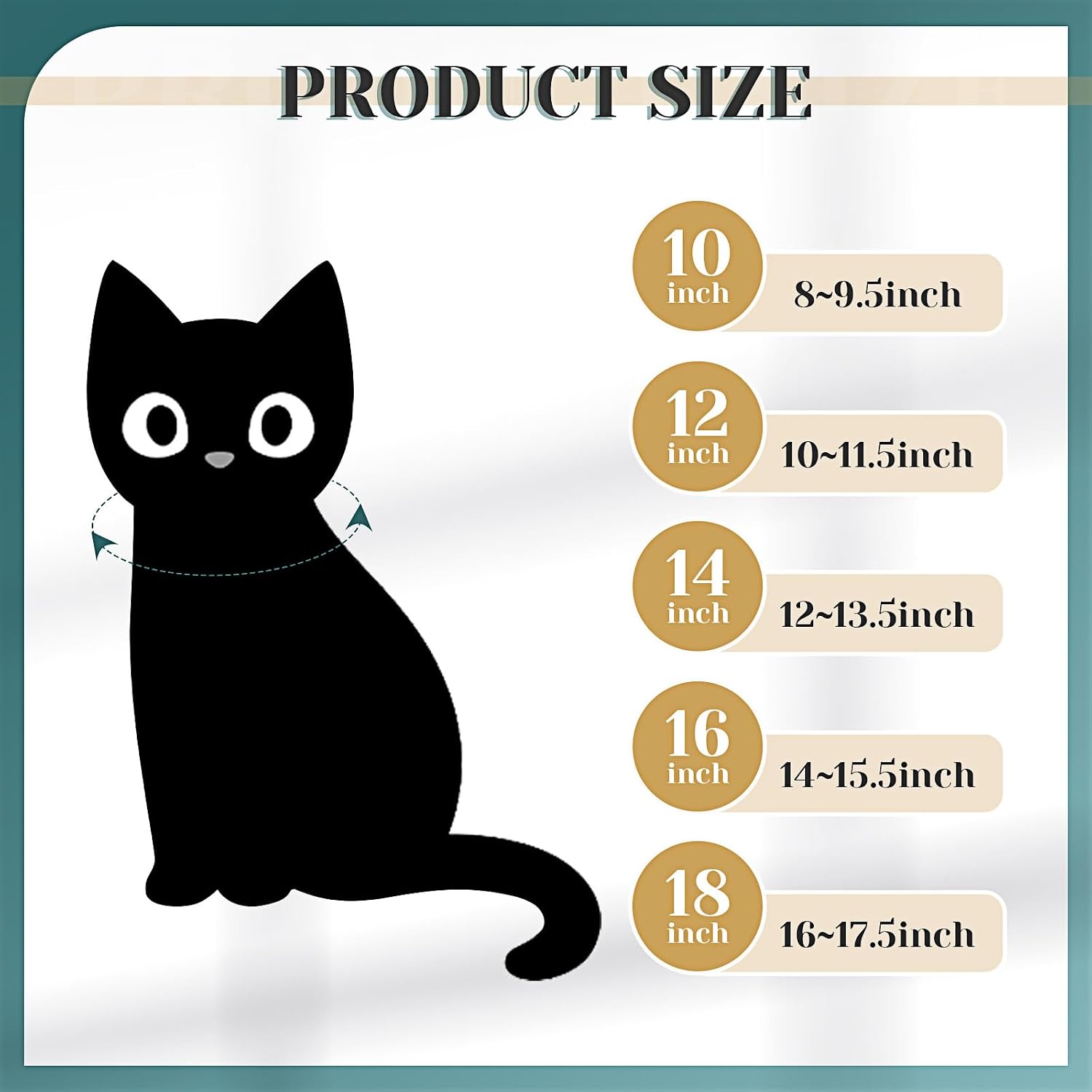 Xuniea 2 Pieces Cat Dog Chain Collar and Sunglasses Set Rhinestone Necklace with Secure Buckle Round Glasses for Doll Cat Dog Pet Accessories(10 Inch,Gold, Black)
