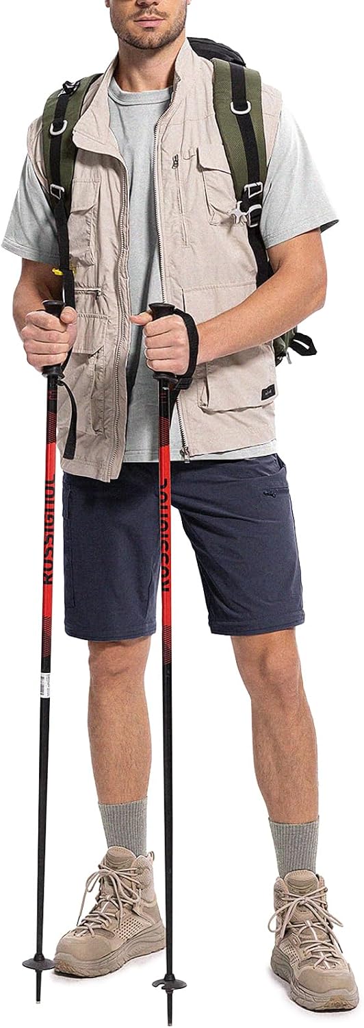 Moosehill Men's Hiking Pants: Convertible Quick-Dry