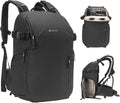 Besnfoto Camera Backpack Waterproof Bag Professional Travel Photography Bag Large for DSLR SLR Mirrorless Camera with Tripod Holder and Laptop Compartment Compatible with Canon/Nikon/Sony