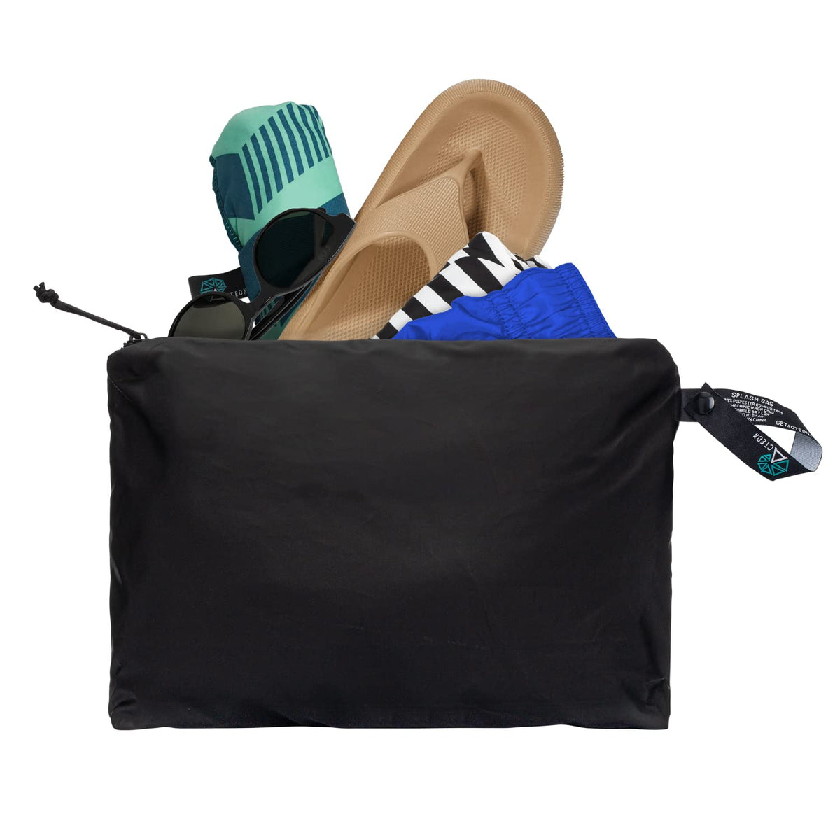Acteon Wet Dry Bag for Gym Clothes & Swim, Water-Resistant Pouch - Operator