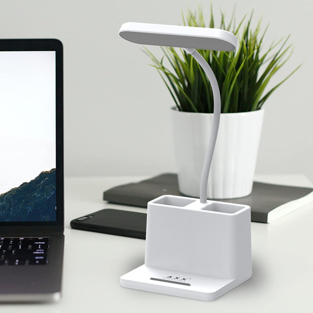 AXX Small Desk Lamp, Rechargeable Cute Table Light for Kids Teens